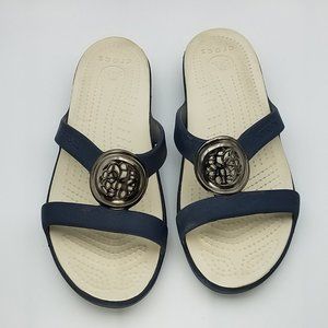 NEW Crocs Navy 9W